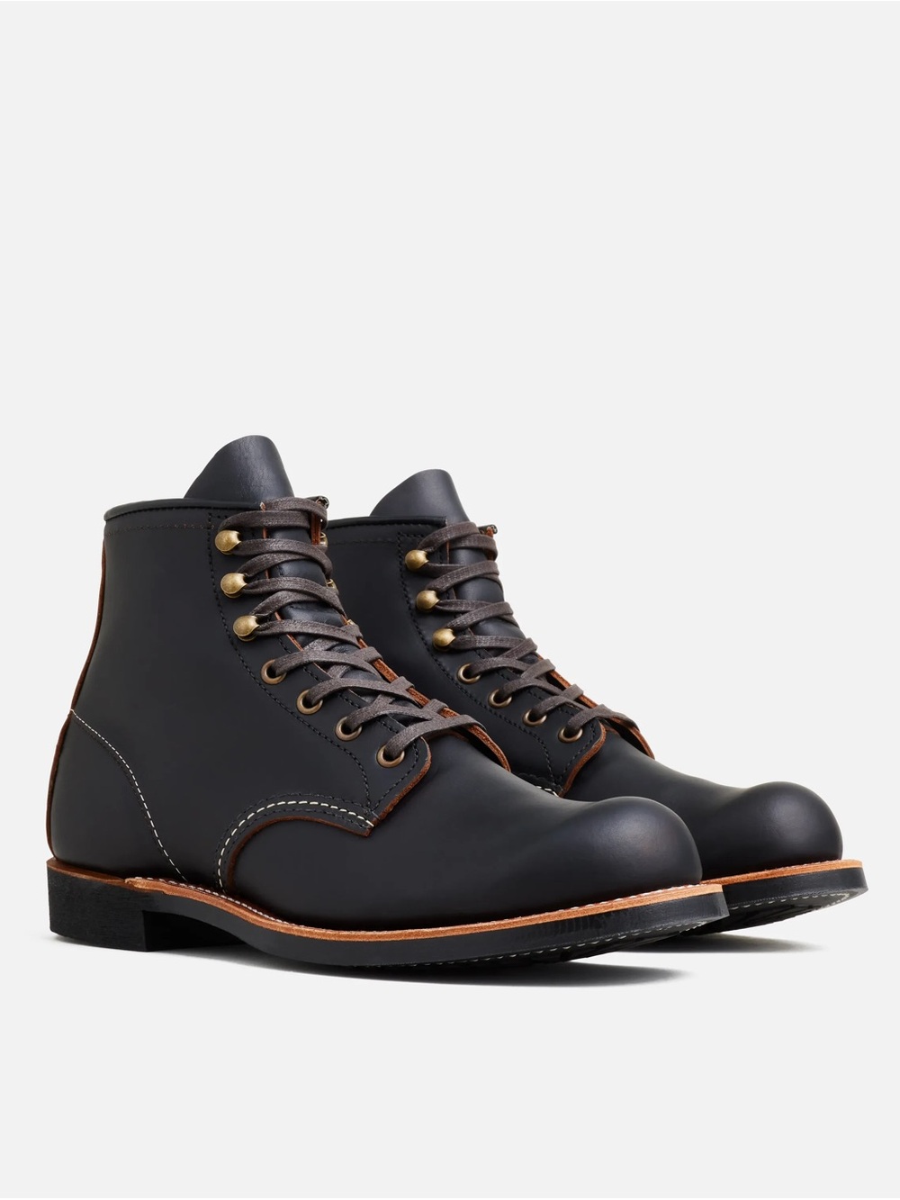 Men’s Red Wing Shoes Black Blacksmith 6 in Lace-Up Work Boots - Picture 4 of 6